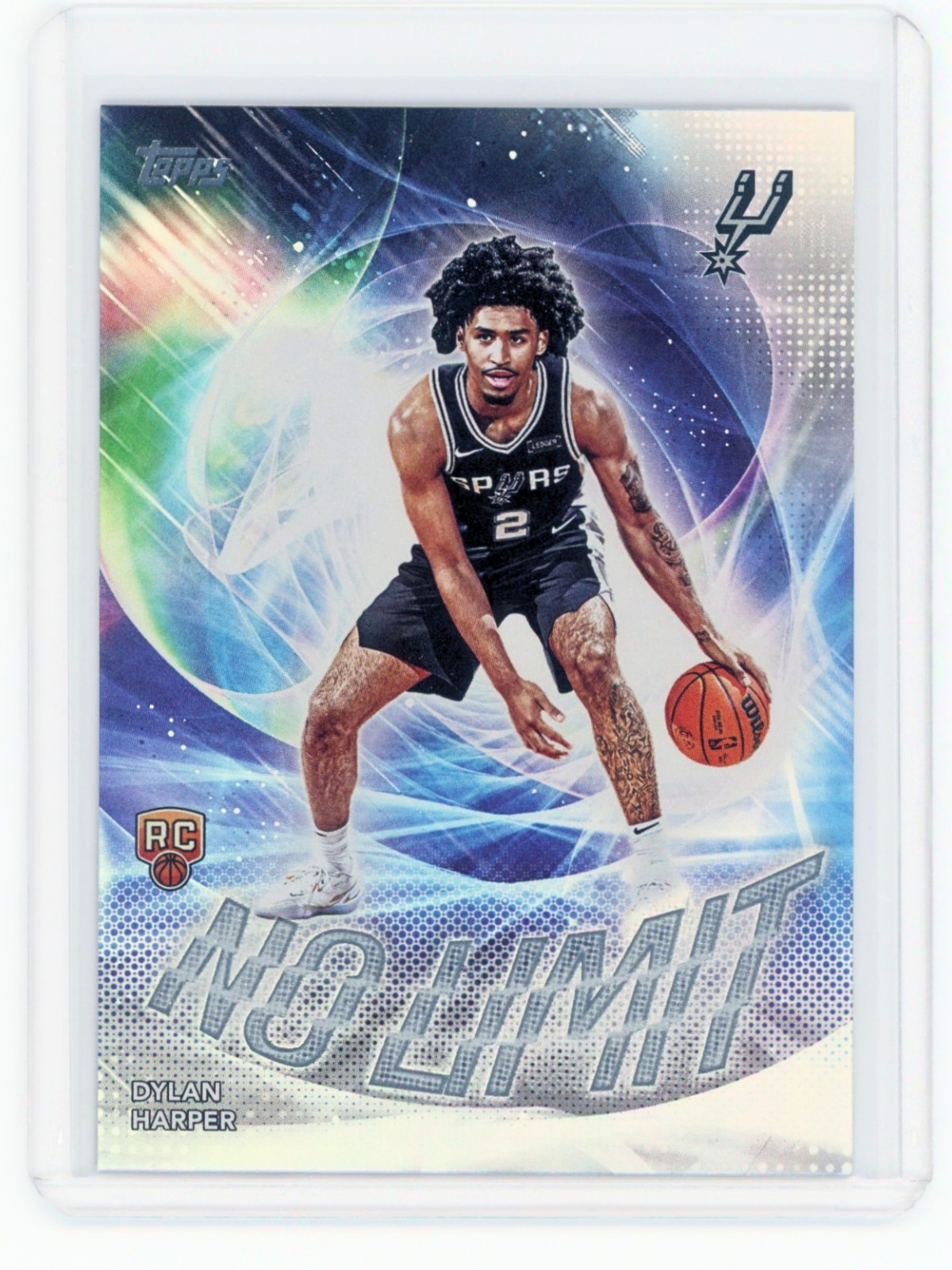 2025 TOPPS FLAGSHIP NO LIMIT RAINBOW FOIL #NL-2 DYLAN HARPER (RC)