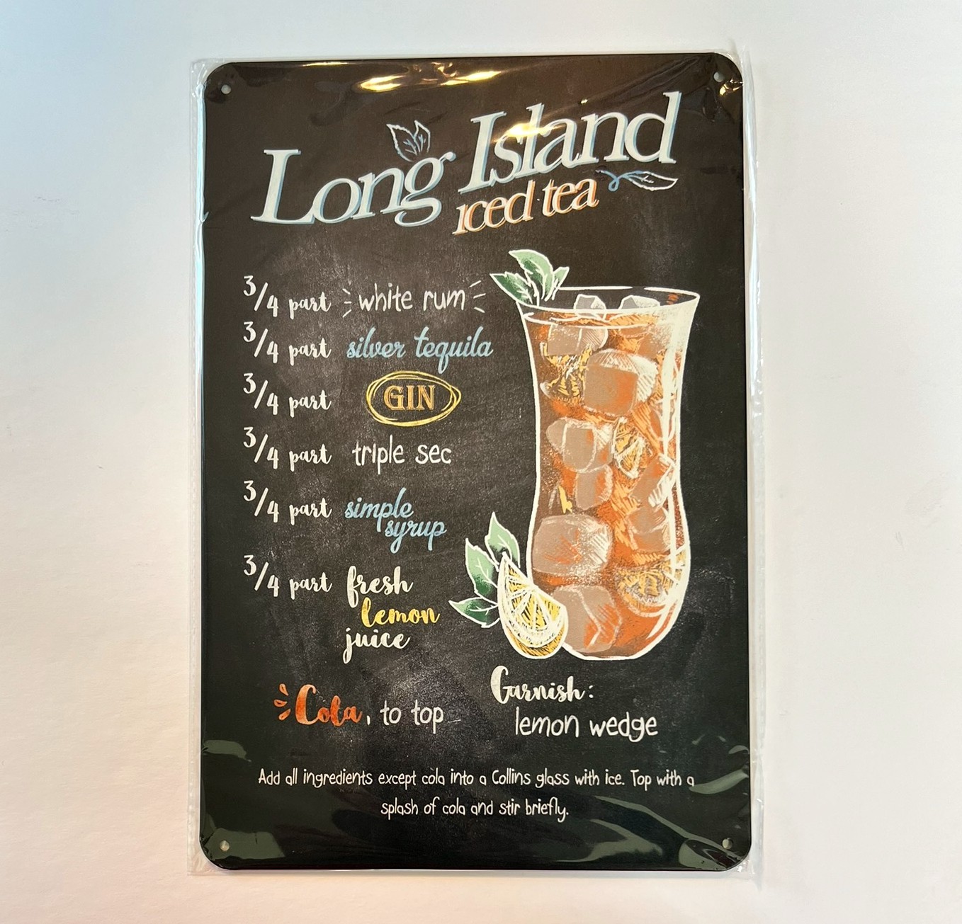 8 X 12 Novelty Metal Sign New!