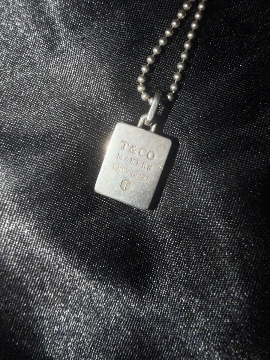 Tiffany & Co. Sterling Silver Fine Jewelry 925 Metal Purity for