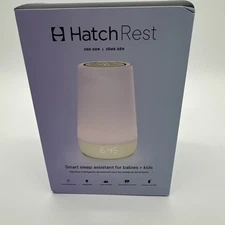 New HATCH REST+ 2nd Gen Smart Sleep Assistant Babies Kids Nightlight Sealed