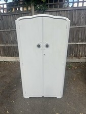 Austinsuite Vintage Mid Century Wardrobe with Shelves, Circa 1955