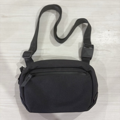 極美品 ALPAKA GO SLING NANO 黒 ボディバッグ ポーチ Go Sling Nano