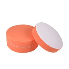 3pcs 5" Buffing Sponge Pads Drill Polishing Buffer Pad Disc Hook and Loop Back