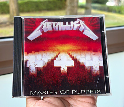 Metallica Master of Puppets CD Album Jewelcase 1989 Vertigo 838 141-2