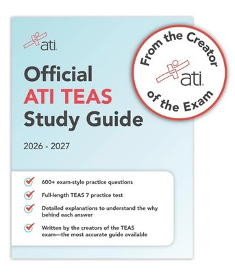 Official ATI TEAS Study Guide 20262027 9E