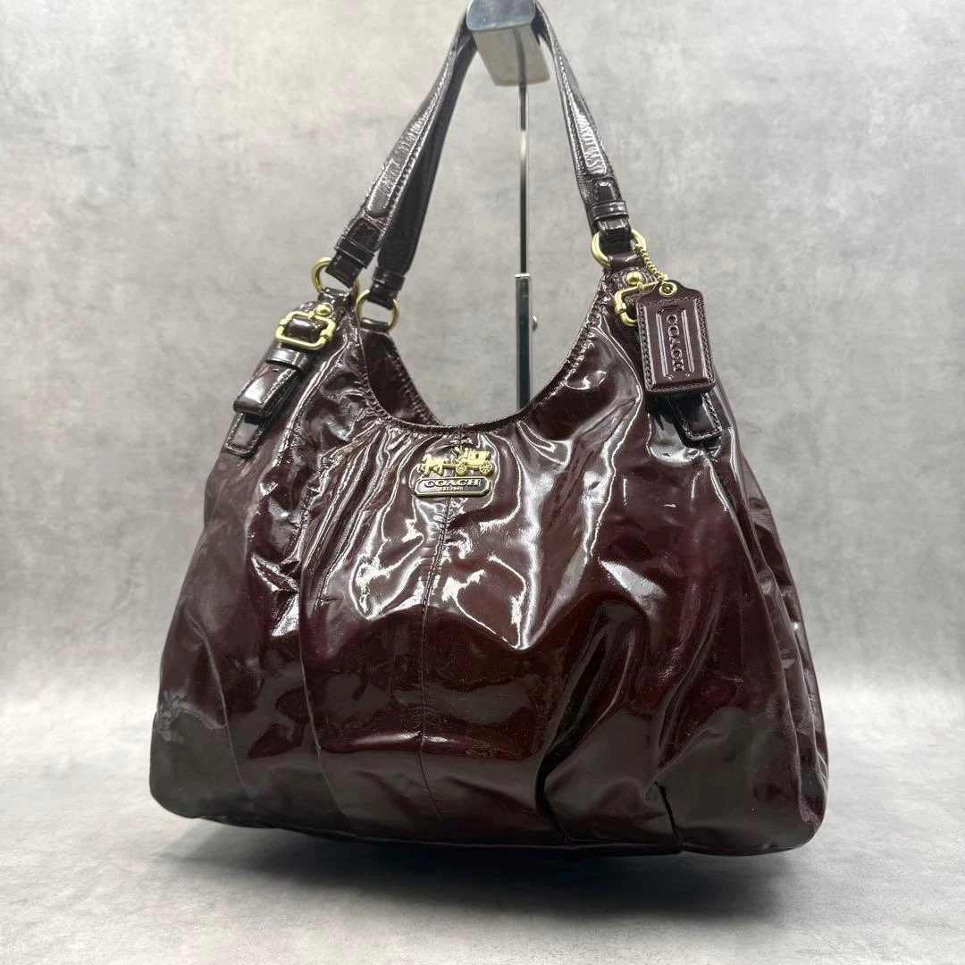 Coach Madison Hobo Bags Patent Bags & Handbags for Women for sale