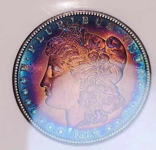 1889-P Morgan Silver Dollar Excellent MS65 -