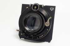 Bausch  Lomb 5x7 Tessar 1c f4.5 Large Format Lens W/Lens Board