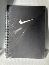 Nike Journal Notebooks Black 2015 Hardcover Lined Paper Rare NEW In Plastic