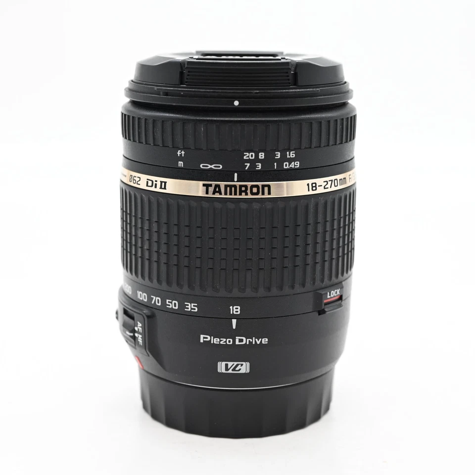 Lente Canon EF #146 Tamron B008 AF 18-270 mm f3,5-6,3 Di II VC PZD Foto 2 de 4