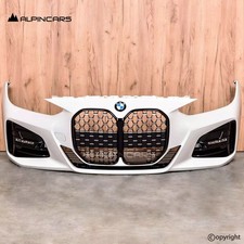 OEM BMW 4 G22 G23 M Paket Stoßstange Stoßfänger Vorne Alpinweiss A300 (738)