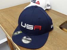 Chapeau de golf Ryder Cup USA 2020 New Era bleu jeunesse réglable NEUF avec étiquettes !!