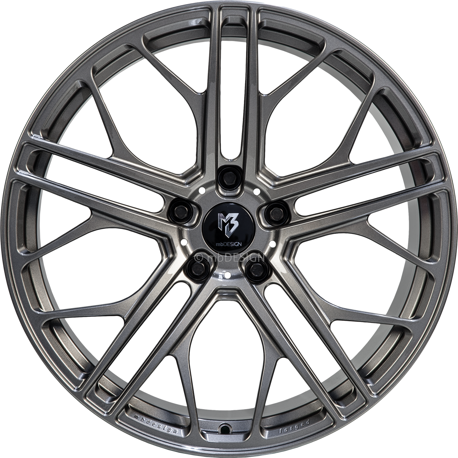 4X Mbdesign Aluminiumrad Geschmiedet SF1 12,0X24 Zoll (Konkaves Design) Lk 5X112-image