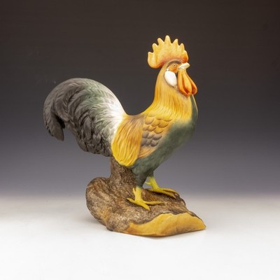Royal Crown Derby Porzellan Vogel - großer Hahn Vogel Figur