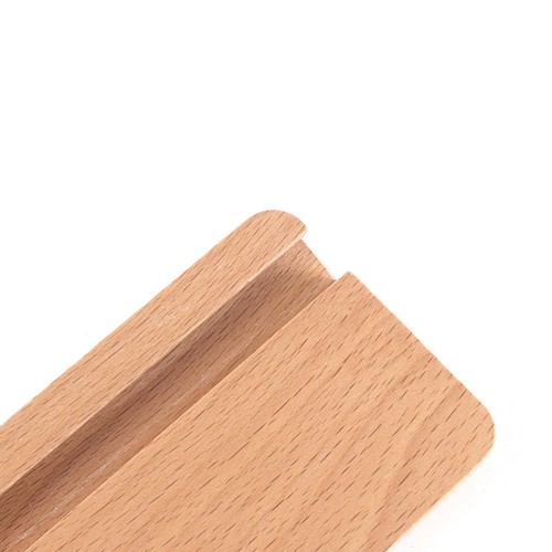 Decorative Wooden Phone Stand for Tablet Mobile Devices Desk Use - 第 9/12 張圖片