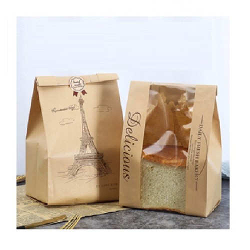 Aufbewahrungstasche für Gebackenes Brot, Brotbeutel Aus Papier, Brotverpack8433 - Afbeelding 4 van 6