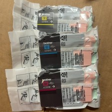 Brother LC101 3-Pack Color Ink Cartridges for Brother Inkjet Printers
