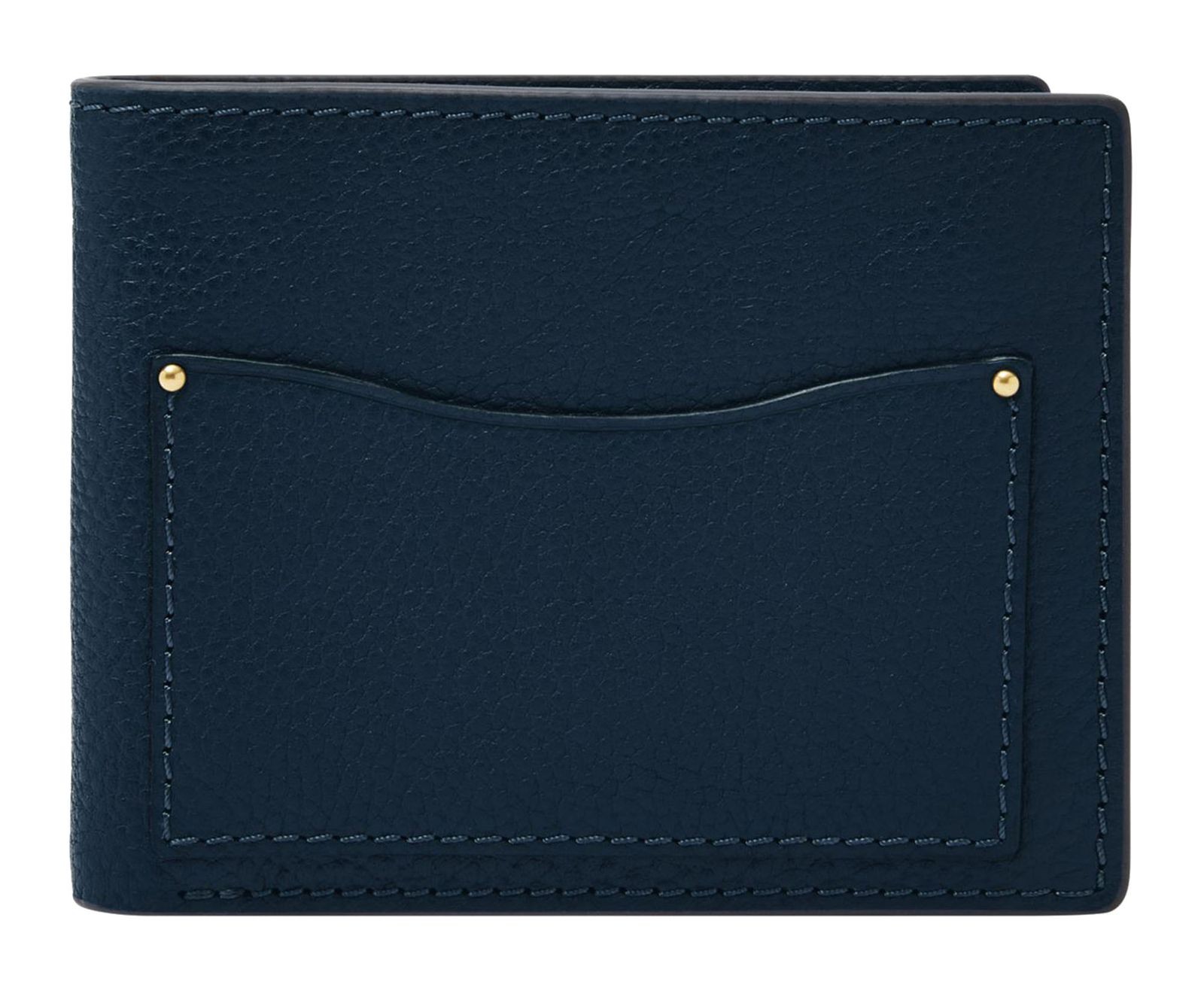 FOSSIL card case Anderson Bifold Midnight Navy