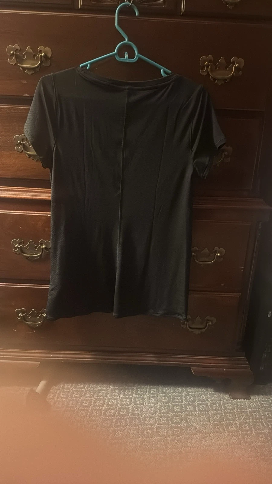 Under Armour Heat Gear Women's Quick Dry T-Shirt Black Size Medium NEW