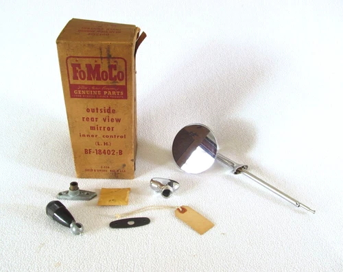 Vintage 1952-53 Ford Outside LH Mirror All Passenger Cars  ~ BF-18402-B