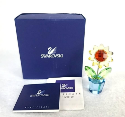 Swarovski Crystal Figurine Sunflower 