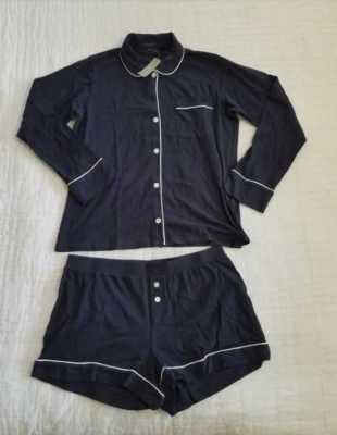 NEW WOMENS XS S M XL XXL J CREW KNIT PAJAMA SET TOP BOTTOMS