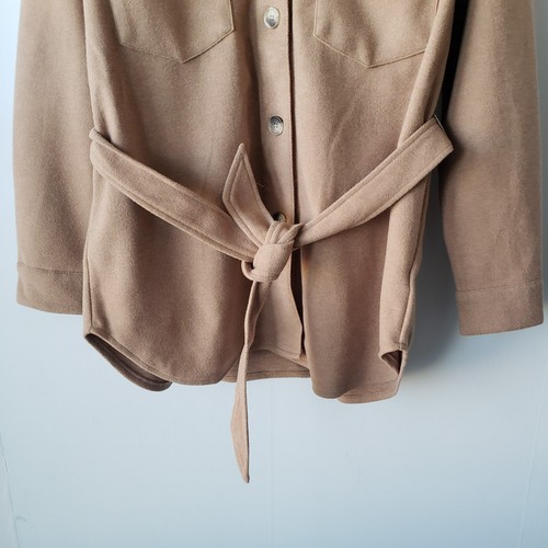 joie button up belted and pockted Shacket size M - Picture 4 of 6