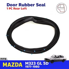 For Mazda 323 GLC GL RWD 5D WAG 1977-80 Door Rubber Weatherstrip Rear Left Z09