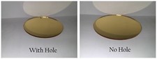 20 Laser Cut GOLD Mirror Blank Acrylic Round Discs - DIY Crafts Keychains