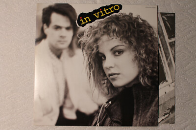 In Vitro - S/T Japanese orig' Manhattan promotional LP 1987 new wave