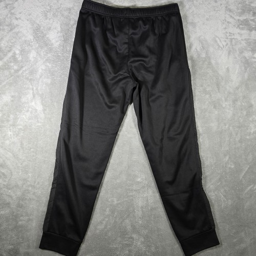 Asics Track Pants Joggers Training Workout Black Blue Accents Mens Large - Picture 8 of 9