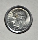 1947 S  SILVER ROOSEVELT DIME HIGHER GRADE WITH FB