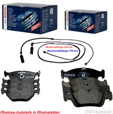 BOSCH BREMSBELÄGE SATZ 2 x WK VA+HA BMW 3 Compact E46 316 318 325 Ti 318 320 td