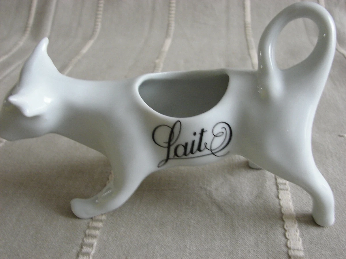 SLTAXAR Lot de 6 pots à lait en porcelaine de 90 ml - Petit verseuse à