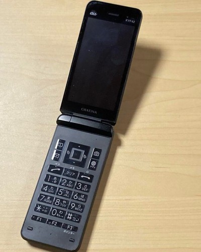 Kyocera Android Klapphandy KYF42 schwarz GRATINA 4G WIFI KEITAI ENTSPERRT JAPAN
