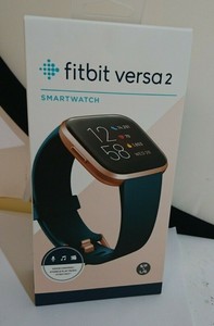 Fitbit Versa 2 Activity Tracker - Emerald/Copper Rose - Alexa | eBay