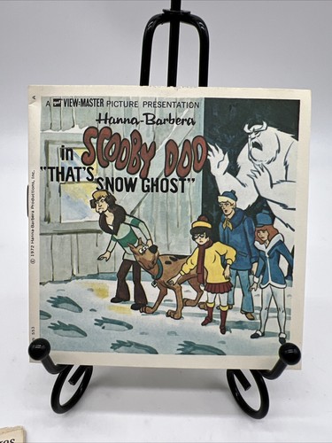 Scooby Do In "That's Snow Ghost" View-Master Cartoni Animati Preferiti 1979 Vintage - Foto 2 di 5
