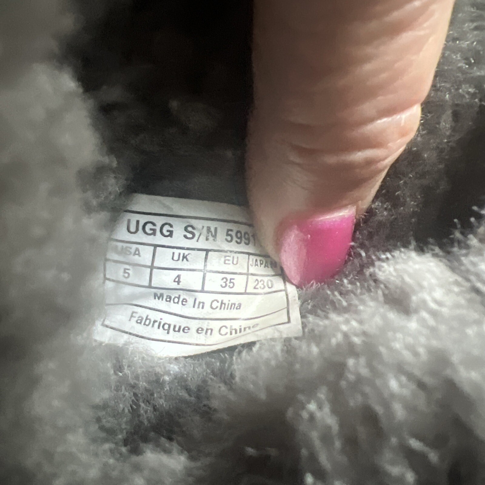 Ugg Women's Gray Mini Bailey Button Shearling Boo… - image 10