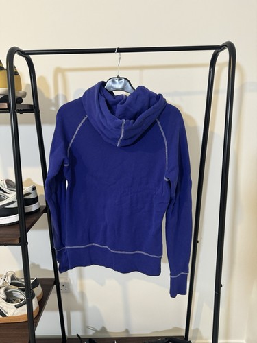 Mens Vintage Nike Hoodie Blue Medium Used VGC Pullover Hoody Sweatshirt - Picture 6 of 6