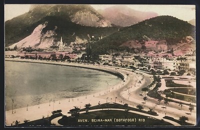 Ansichtskarte Rio de Janeiro, Aven. Beira-Mar Botafogo 