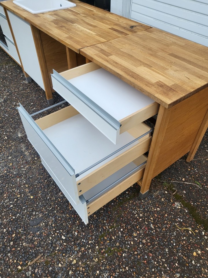 ikea bravad freestanding kitchen units eBay