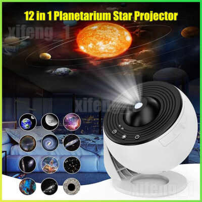 Star Projector Galaxy Light 12 in 1 Planetarium Galaxy Projector Starry Sky Lamp