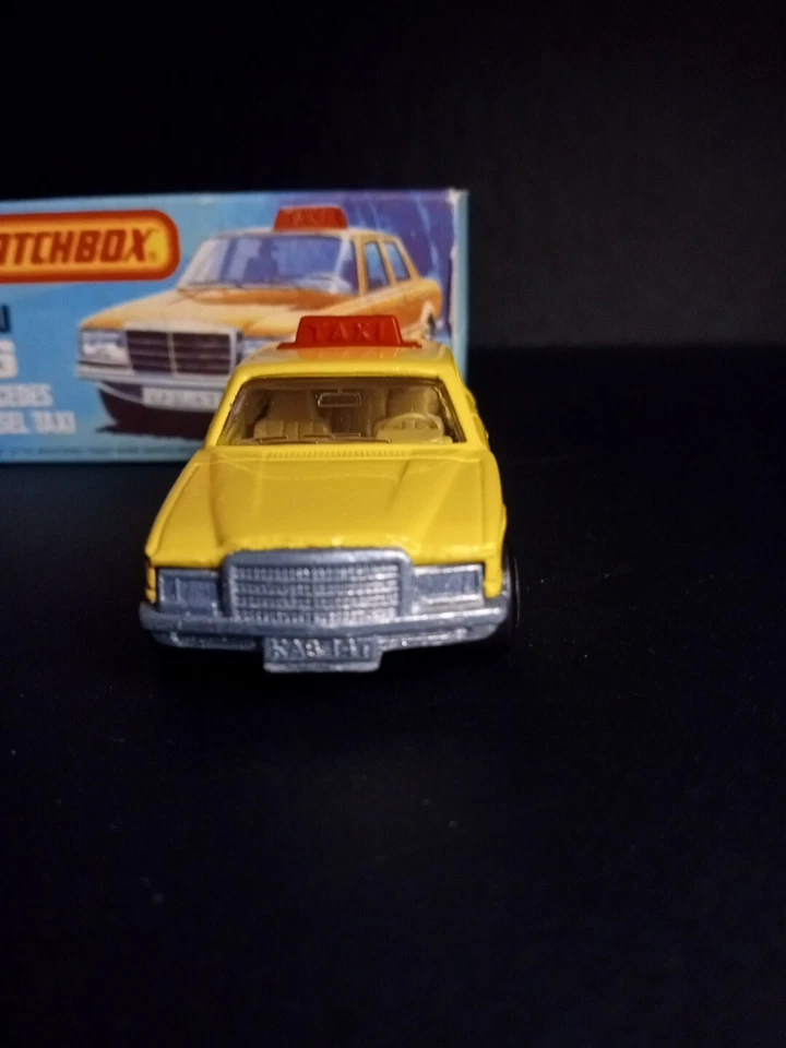 Matchbox #56 Mercedes 450 SEL Taxi 1979 In Original K Type Box - Image 3 of 4