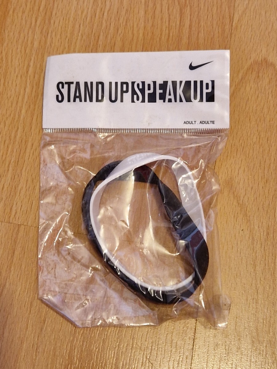 Genuine Nike Anti Racism Band - Stand Up Speak Up - Black Lives