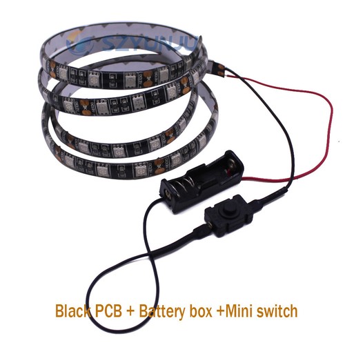Switch Battery Powered LED strip DC12V 5050 Flexible led strip I65 waterproof - Picture 8 of 8