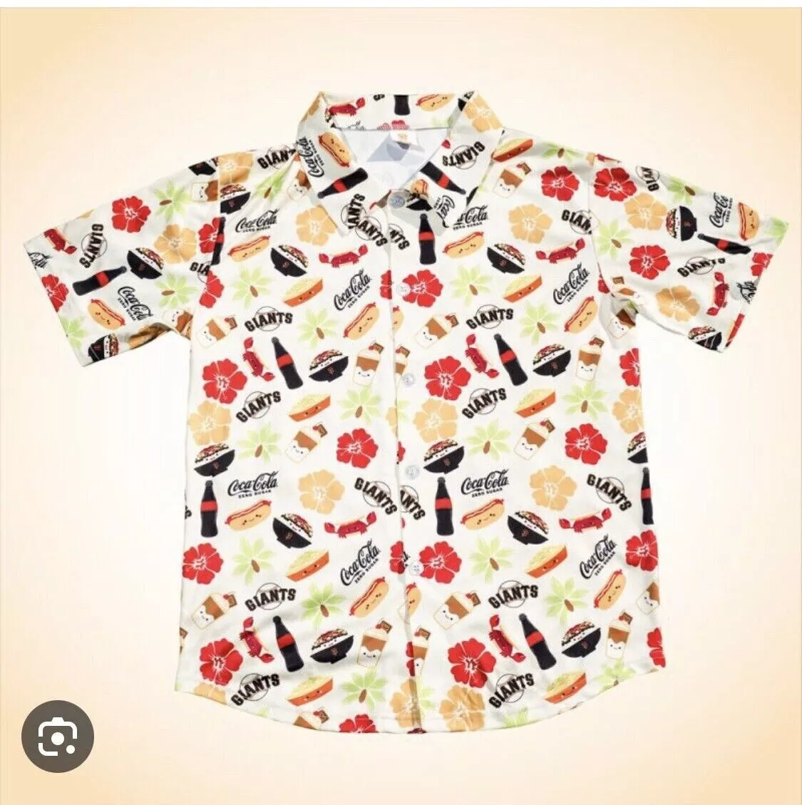 San Francisco Giants 2023 Aloha Foodie Shirt sz X-Large 6/24 Extra Large  Hawaii