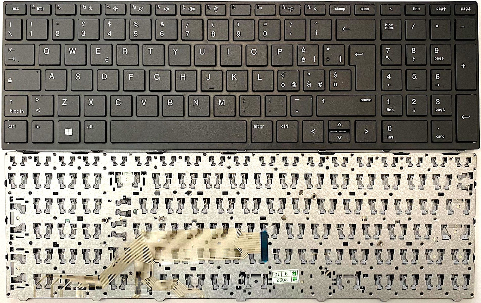 Tastiera italiana per HP PROBOOK G5 SERIES 450 G5 455 G5 470 G5