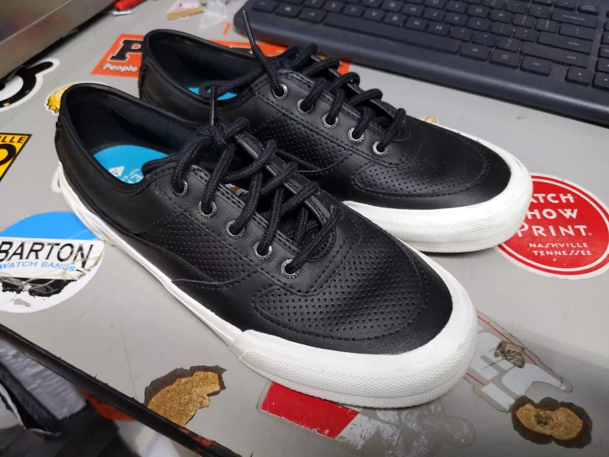 Sperry sale black sneakers