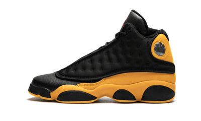 black and yellow air jordan 13