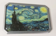 Van Gogh Starry Night Belt Buckle Great American Products 2004 *READ*